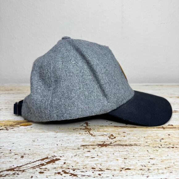 Disney Pixar Animation Studios Gray Felt Wool Blend Adjustable Baseball Cap - Picture 3 of 8